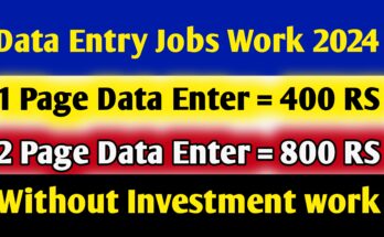 Data Entry jobs work from home 2024